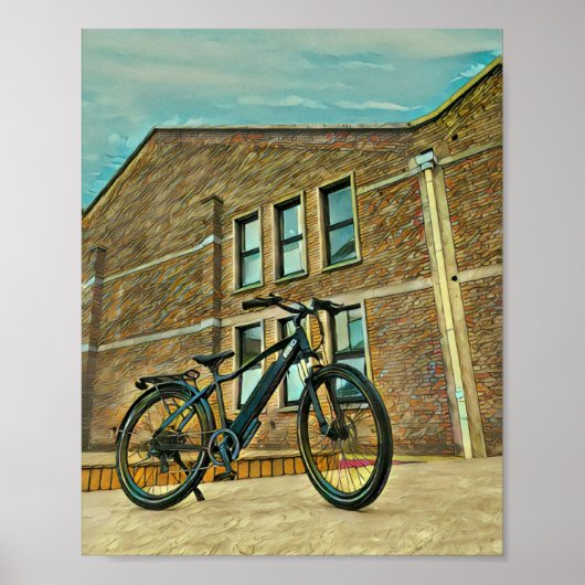 Fietsgeschenken voor haar poster (Voorkant)