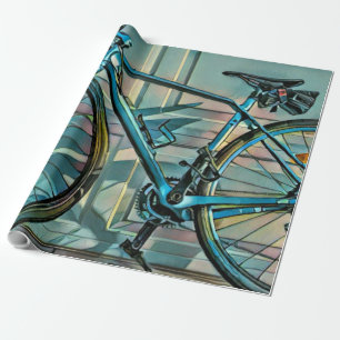Fietsgeschenken voor vader cadeaupapier