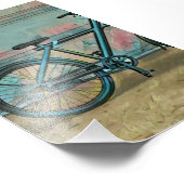 Fietsgeschenken voor vader foto afdruk (Hoek)