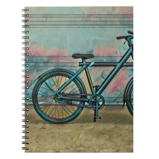 Fietsgeschenken voor vader notitieboek (Voorkant)