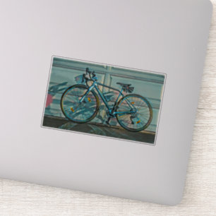 Fietsgeschenken voor vader sticker