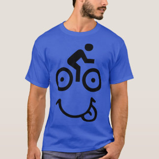 Fietsgezicht T-shirt