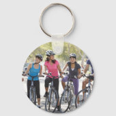 Fietsgroep aangepaste naam & foto sleutelhanger (Achterkant)