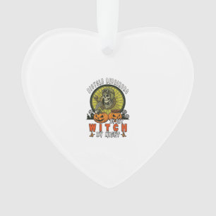 Fietsherstellers Heksen Schedel Sleutel Pompoenen Ornament