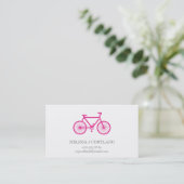 Fietskaartkaartje Contactkaartje (Staand voorkant)