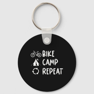Fietskamp Herhaal Mountainbiken Ckpacking Fietsen Sleutelhanger