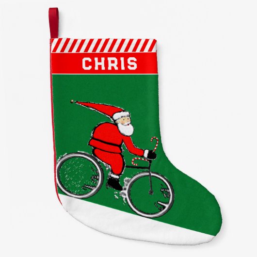 Fietskerst Kleine Kerstsok (Voorkant)