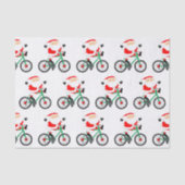 Fietskerstfiets Tissuepapier (Voorkant)
