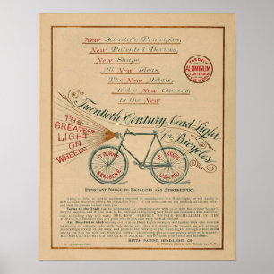 fietskoplicht tijdschrift en kunstwerk Poster
