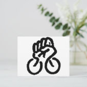 Fietskracht! Briefkaart (Staand voorkant)