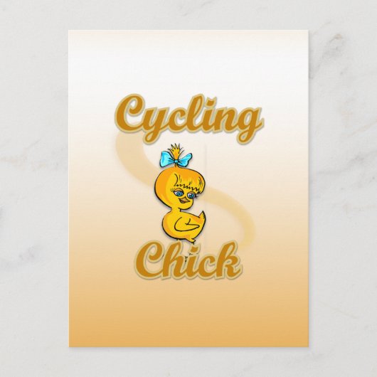 Fietskuiken Briefkaart (Voorkant)