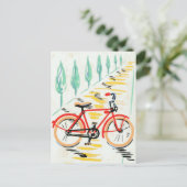 fietskunst briefkaart (Staand voorkant)