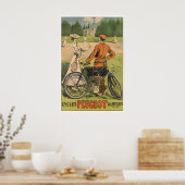 Fietskunst Fietsen Print Bicycle Poster (Keuken)