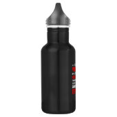 Fietskunst gelooft in jezelf waterfles  (Links)