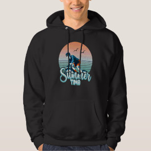 Fietsliefde voor fietsen een fietsende fietsband hoodie