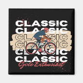 Fietsliefhebber Magneet (Voorkant)