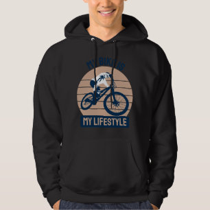 Fietsliefhebber - Mijn fiets is mijn levensstijl Hoodie