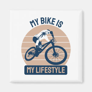 Fietsliefhebber - Mijn fiets is mijn levensstijl Magneet