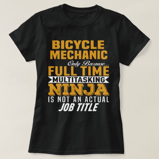 Fietsmiddel T-shirt (Design voorkant)