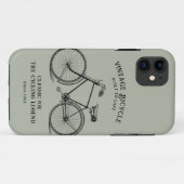  fietsnaam geboortejaar Aangepast Case-Mate iPhone Case (Achterkant (horizontaal))