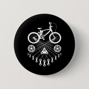 Fietsonderdelen Fiets Mountainbike Bmx Fietser Wie Ronde Button 5,7 Cm