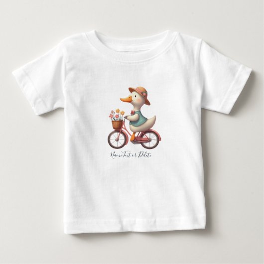 Fietsonderhemd met eend (Voorkant)