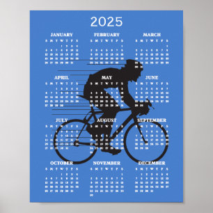 Fietsontwerp 2025 Kalender Poster