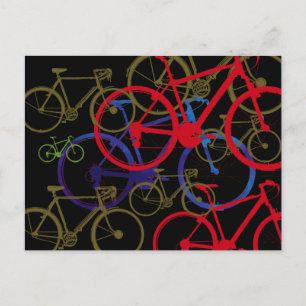 fietsontwerp briefkaart