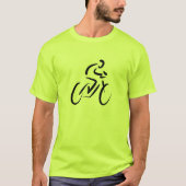 Fietsontwerp T-shirt (Voorkant)