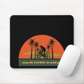 fietsontwerpmousepad muismat (Met muis)