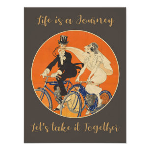  fietspaar foto afdruk