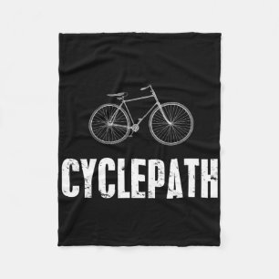 Fietspad Grappig Fietsen Berg Fietsen Wielrenners Fleece Deken