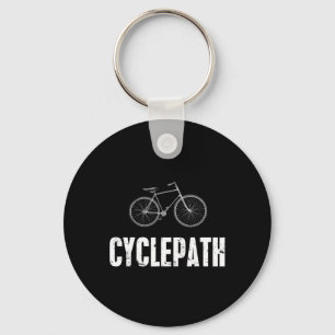 Fietspad Grappig Fietsen Berg Fietsen Wielrenners Sleutelhanger