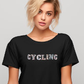 Fietspassie Fietsliefhebber Ontwerp voor ruiters T-shirt