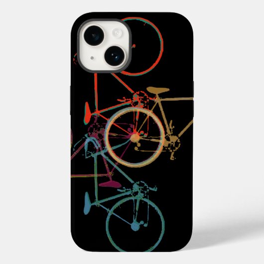 fietspatroon Case-Mate iPhone case (Achterkant)