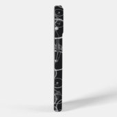 Fietspatroon in zwart-wit Case-Mate iPhone case (Achterkant / Rechts)