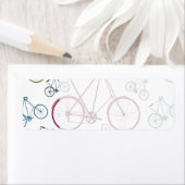 fietspatrootrechten voor fietsers etiket (Insitu)