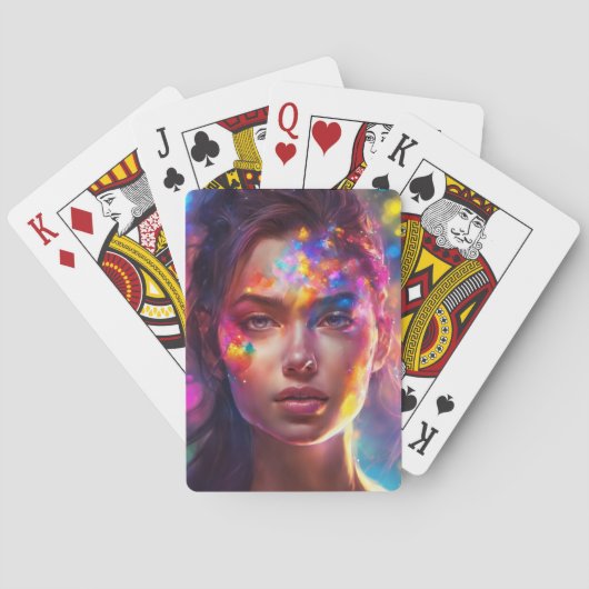 Fietsplekkaarten Pokerkaarten (Achterkant)