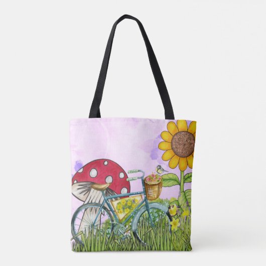 Fietsprogramma P3-Canvas tas (Achterkant)