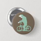 Fietspuitje Beer Ronde Button 5,7 Cm (Voorkant /achterkant)