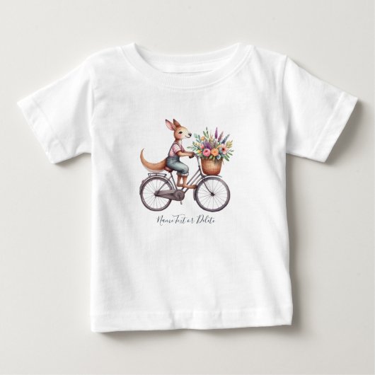 Fietsshirt met kangoeroe (Voorkant)