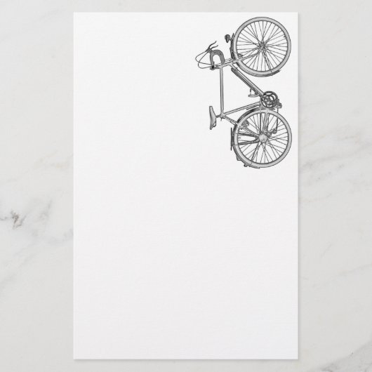  fietsstationery briefpapier (Voorkant)