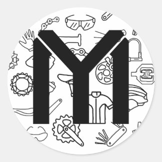 Fietssticker Ronde Sticker