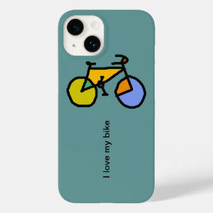 Fietssymbool : Fietsen ; Fietsers Cool Case-Mate iPhone 14 Hoesje