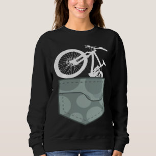 Fietstas camouflage mountainbike borstzak trui
