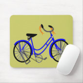 Fietstekening, stijl van 1950 muismat (Met muis)