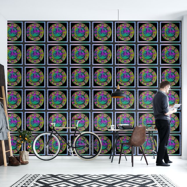Fietstijd Behang (Woonkamer)