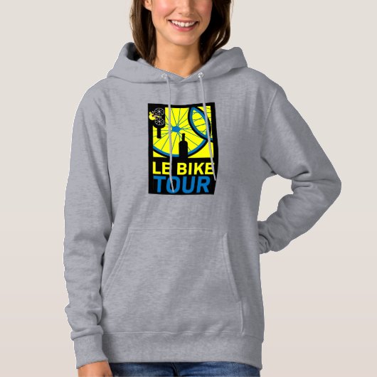 Fietstocht Kunst Hoodie (Voorkant)