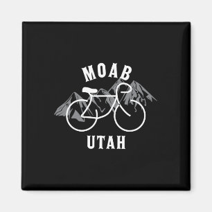Fietstocht Moab Utah Grafisch Magneet