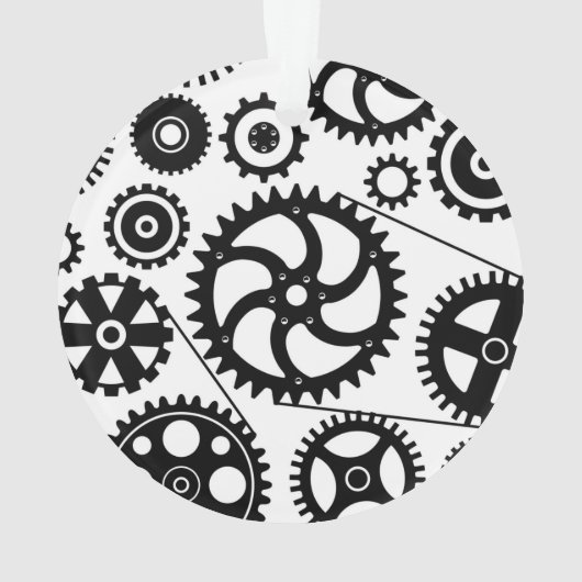 Fietsversnellingen INITIAAL Fietsfiets Modern Ornament (achterkant)